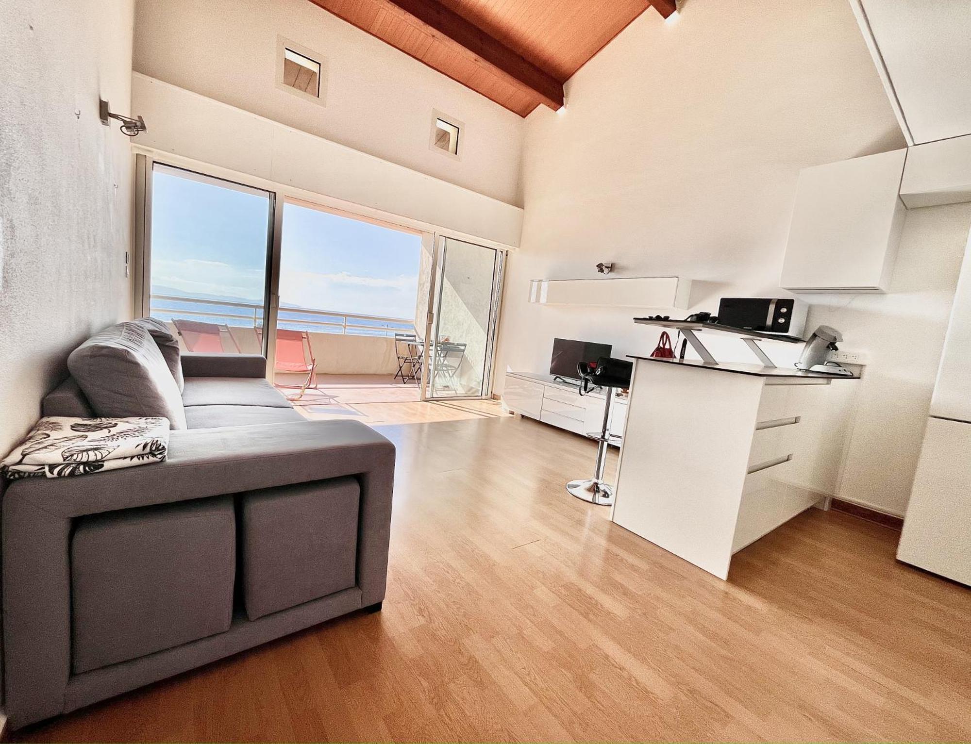 Aria Marina Duplex Vue Mer Route Des Sanguinaires, Plage A 50M, Parking Gratuit, 4 Pers Аяччо Экстерьер фото