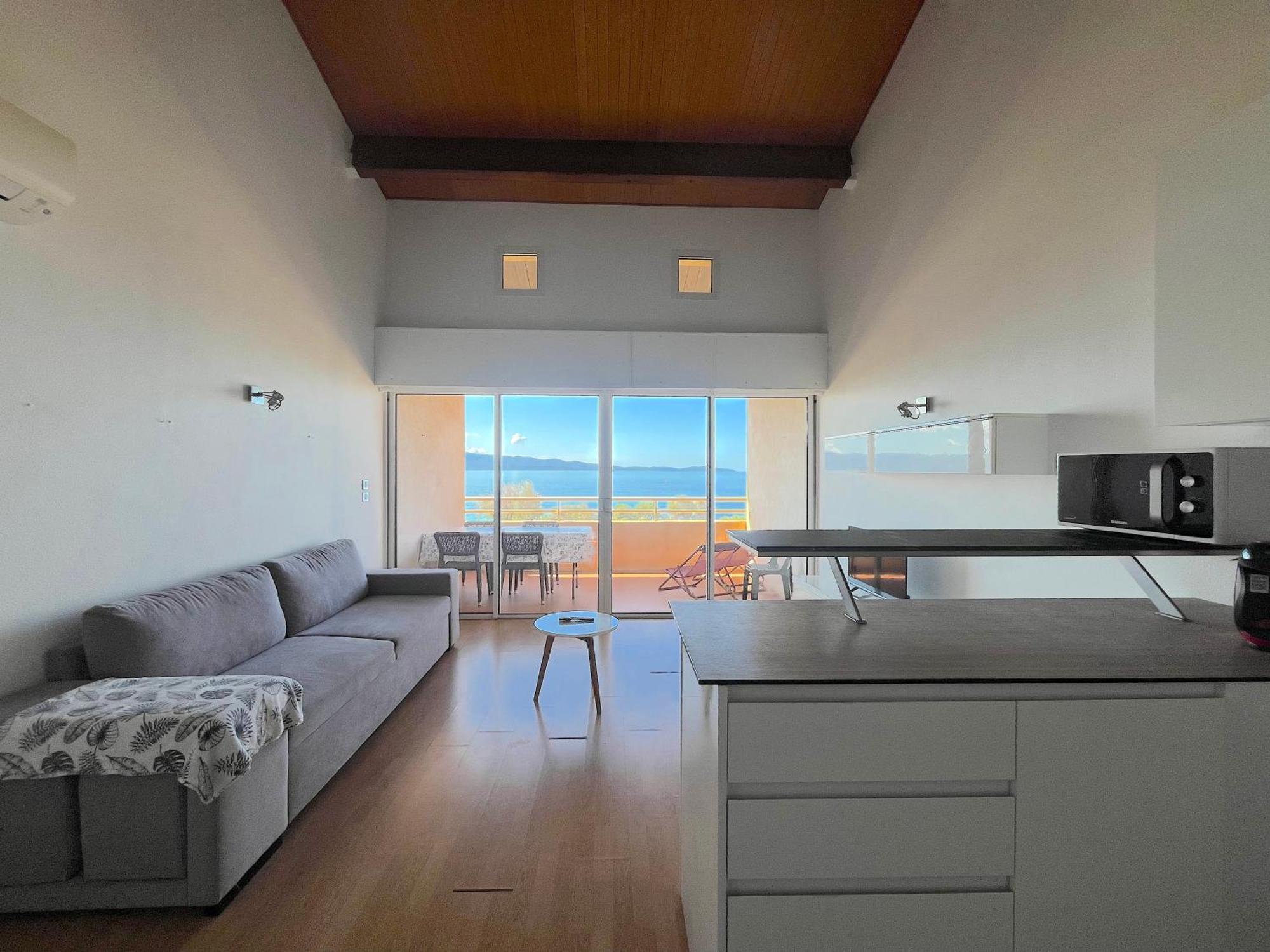 Aria Marina Duplex Vue Mer Route Des Sanguinaires, Plage A 50M, Parking Gratuit, 4 Pers Аяччо Экстерьер фото